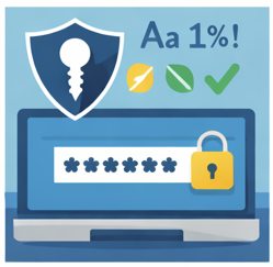 Starke Passwörter verwenden